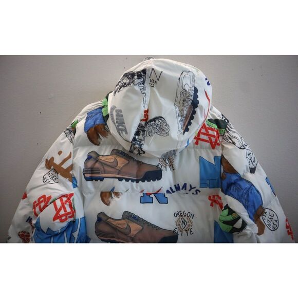 Nike FZ2288-133 Men's Sz L White Storm-FIT Bold School Windrunner Jacket - Picture 4 of 14